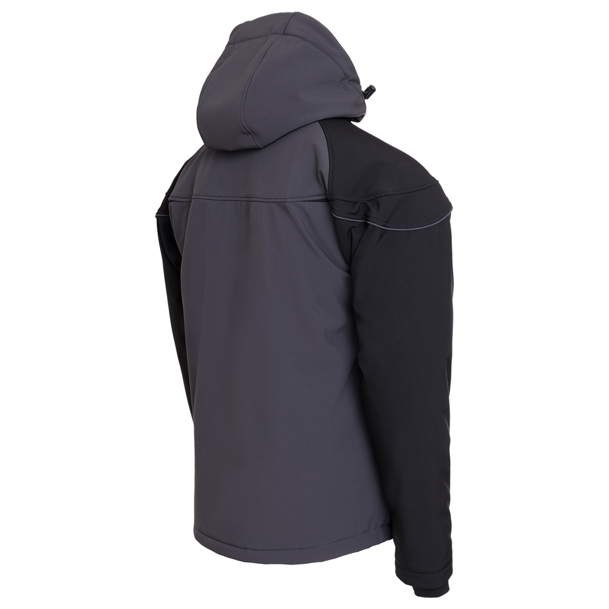Jachetă softshell STENSO PRISMA SOFTSHELL IARNA GRI ÎNCHIS/NEGRU