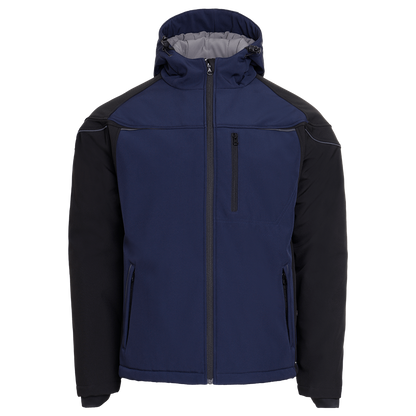 Jachetă softshell STENSO PRISMA SOFTSHELL IARNA BLEUMARIN/NEGRU