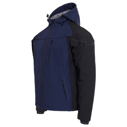 Jachetă softshell STENSO PRISMA SOFTSHELL IARNA BLEUMARIN/NEGRU