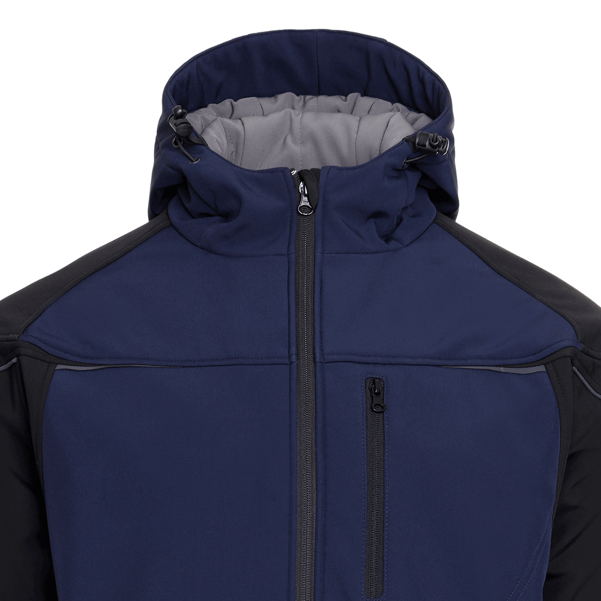 Jachetă softshell STENSO PRISMA SOFTSHELL IARNA BLEUMARIN/NEGRU