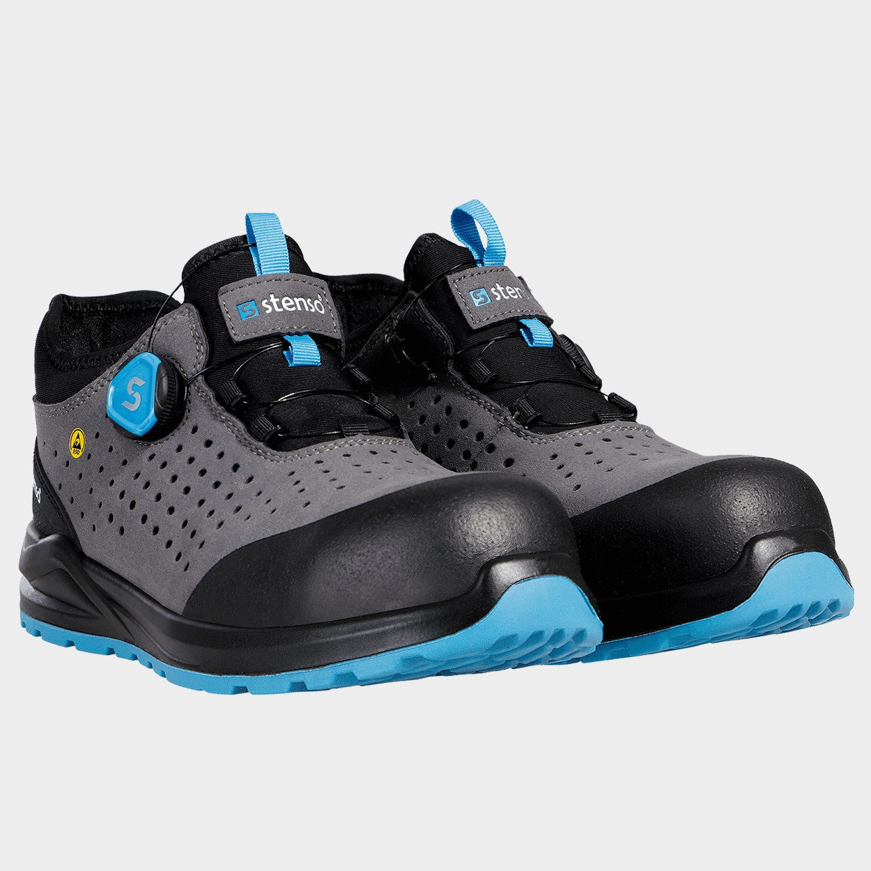 JETT S1PS ESD GRI/ALBASTRU Pantofi de siguranță