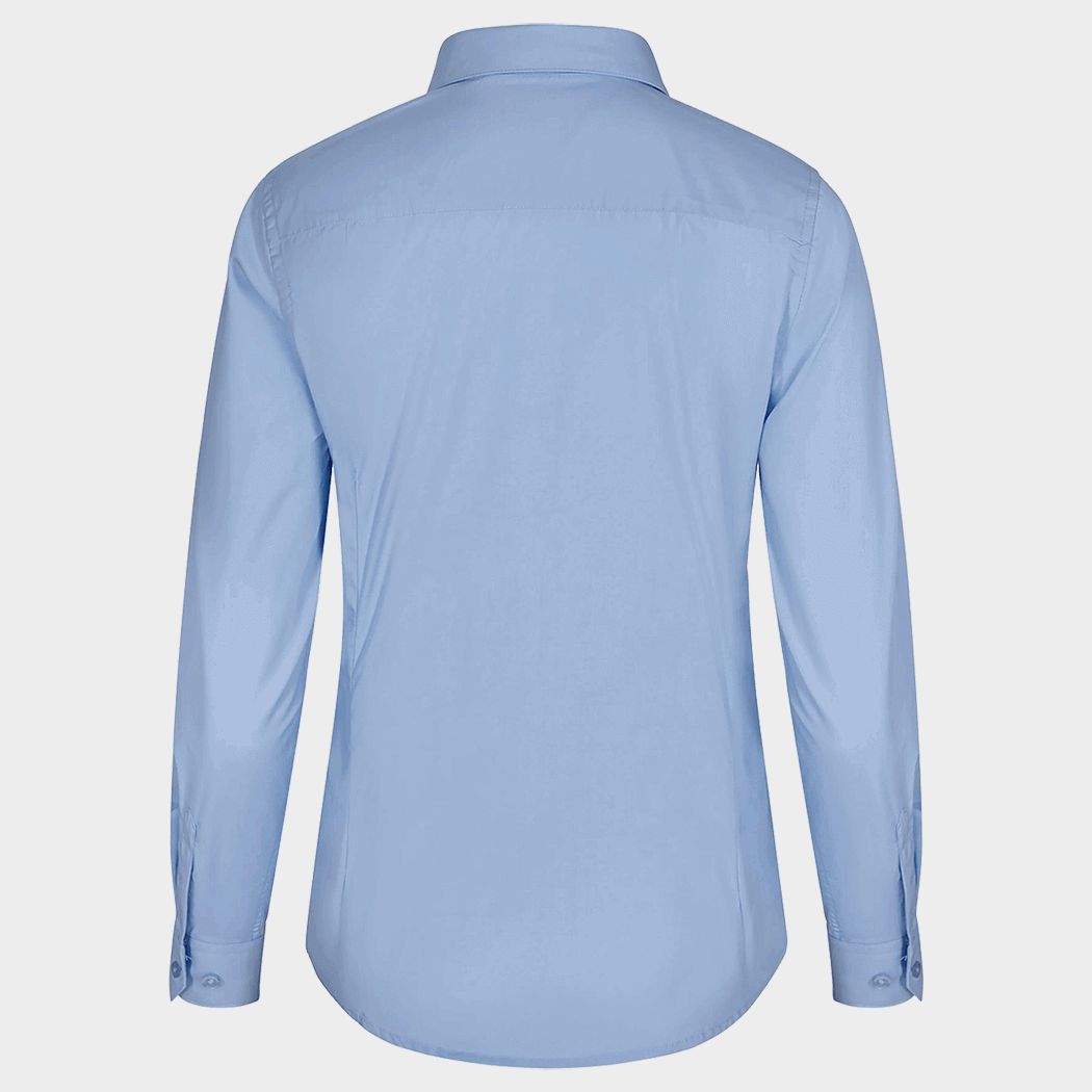 Cămașă cu mânecă lungă de damă VELILLA LIGHT BLUE