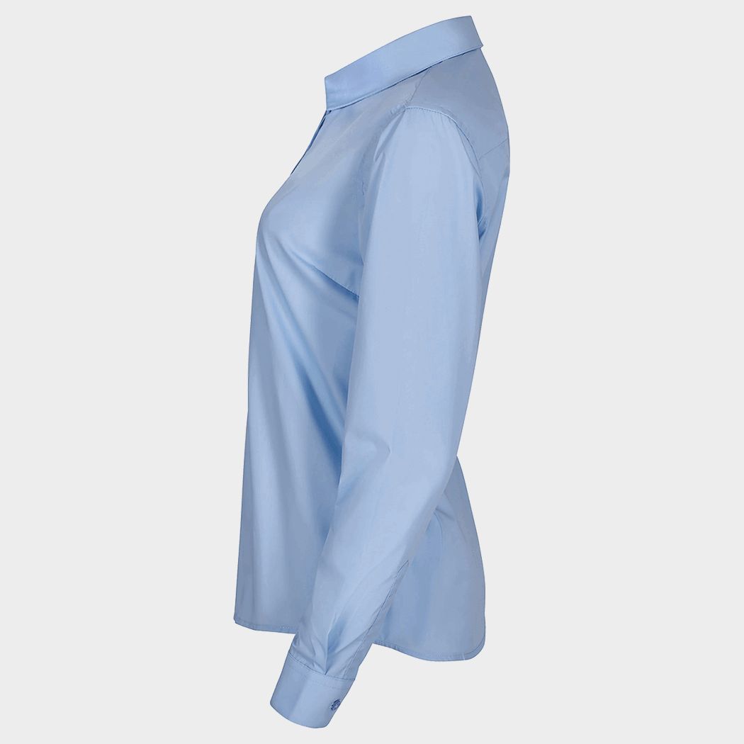 Cămașă cu mânecă lungă de damă VELILLA LIGHT BLUE