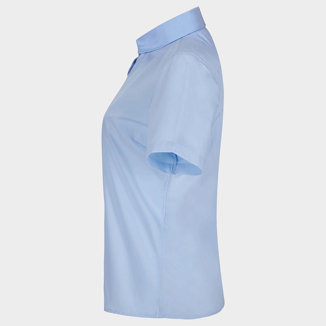 Cămașă cu mânecă scurtă de damă VELILLA LIGHT BLUE