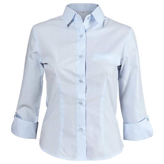 Cămașă pentru femei cu mâneci 3/4 BEUNIQUE CAMISA ALBASTRU