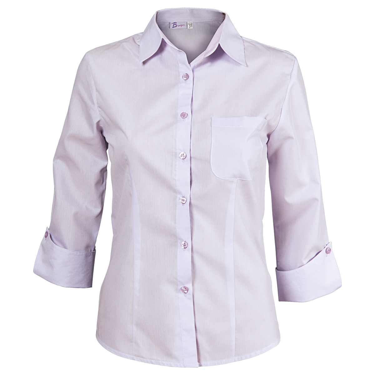 Cămașă pentru femei cu mâneci 3/4 BEUNIQUE CAMISA MOVUL DESCHIS
