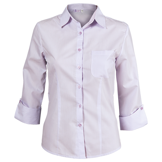 Cămașă pentru femei cu mâneci 3/4 BEUNIQUE CAMISA MOVUL DESCHIS