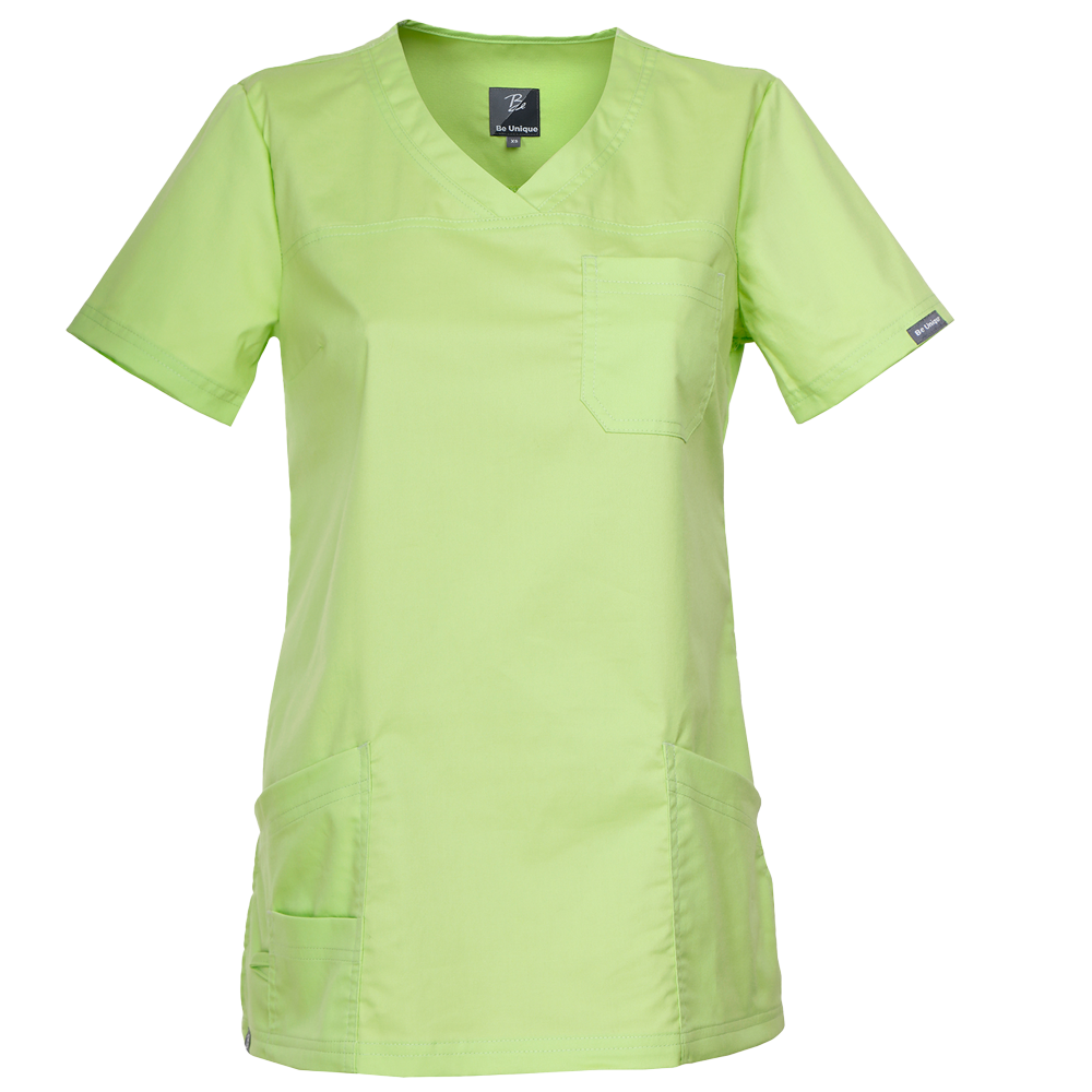 Tunică medicală pentru femei BEUNIQUE VICTORIA LĂMÂIE VERDE
