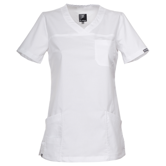 Tunică medicală pentru femei BEUNIQUE VICTORIA ALB