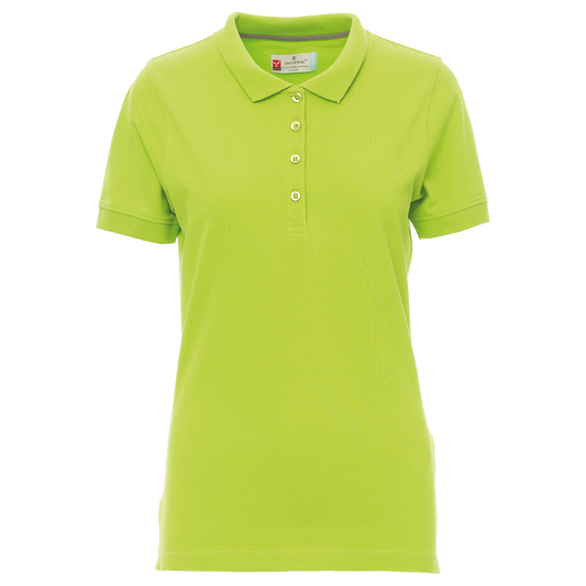 Tricou polo pentru femei PAYPER VENICE VERDE ACID