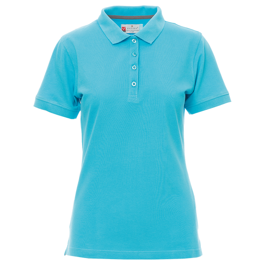 Tricou polo pentru femei PAYPER VENICE ALBASTRU ATOLL