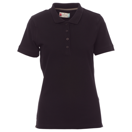 Tricou polo pentru femei PAYPER VENICE NEGRU