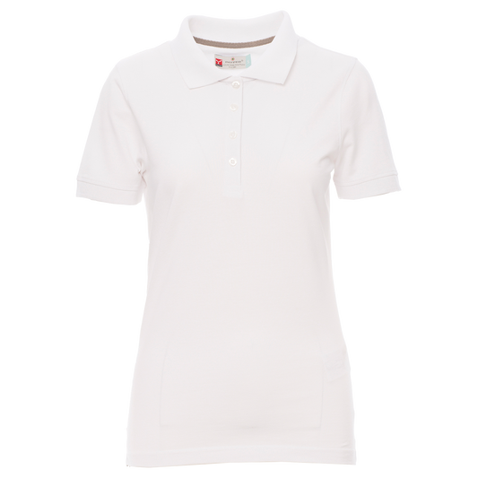 Tricou polo pentru femei PAYPER VENICE ALB