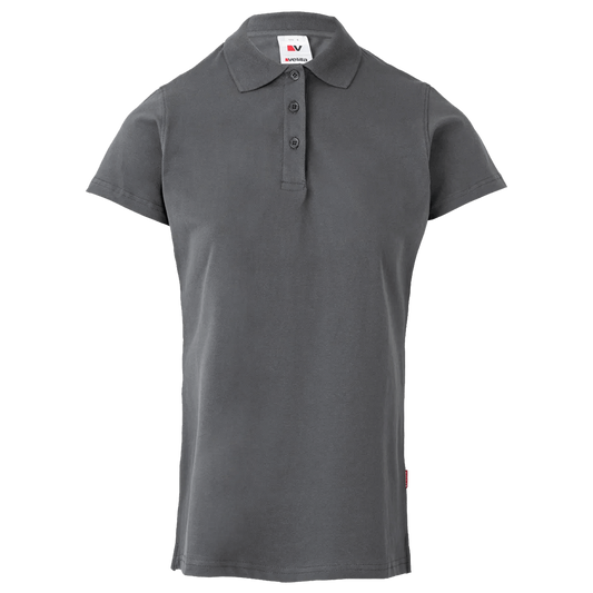 Tricou dama cu guler VELILLA GRI