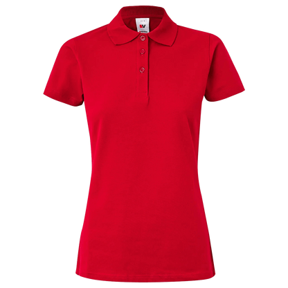 Tricou dama cu guler VELILLA ROȘU