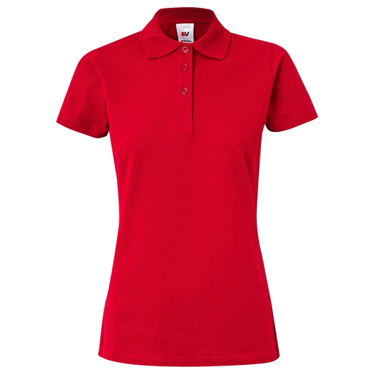 Tricou dama cu guler VELILLA ROȘU