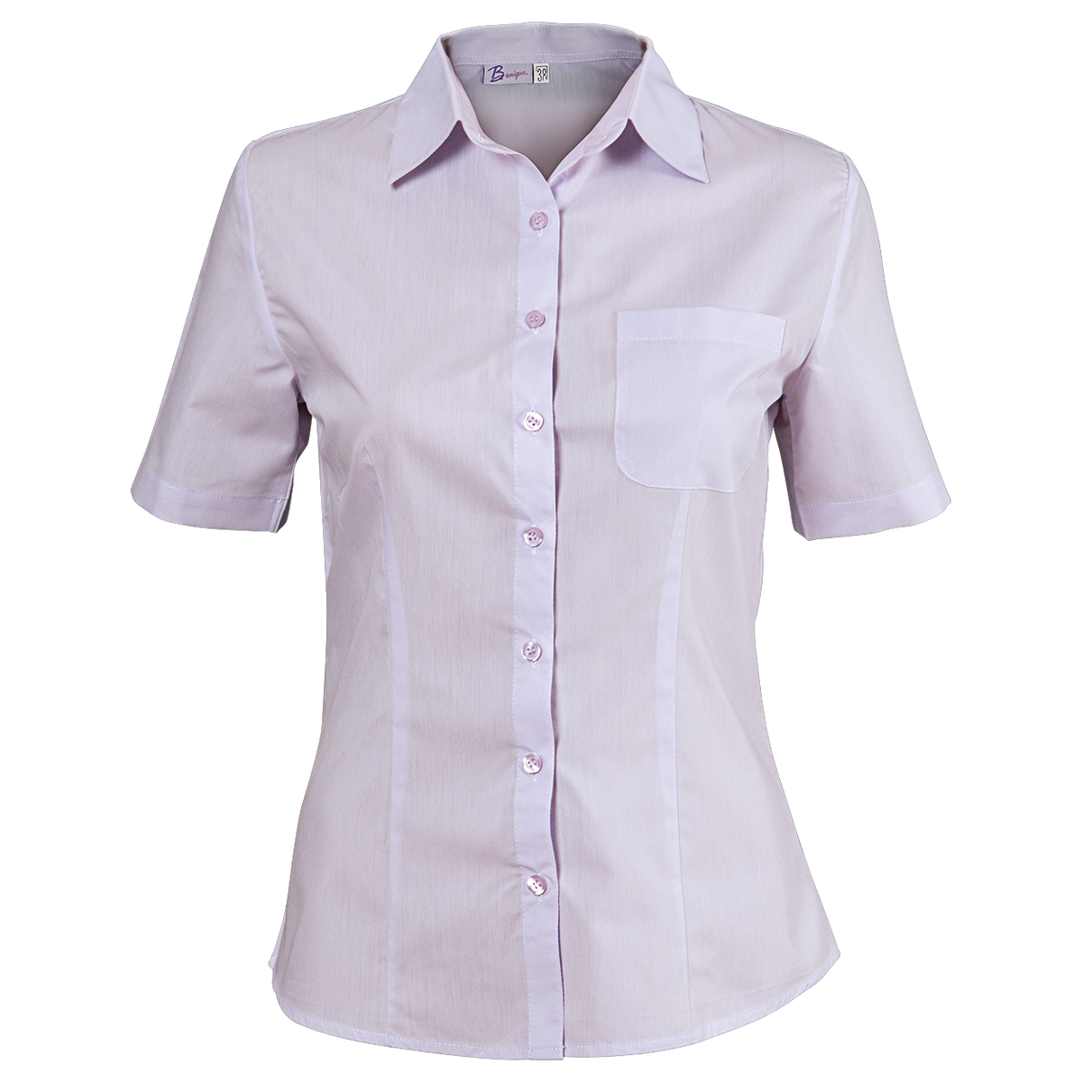 Cămașă cu mânecă scurtă pentru femei BEUNIQUE CAMISA VIOLET