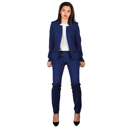 Pantaloni pentru femei BEUNIQUE KARINA ALBASTRU REGAL