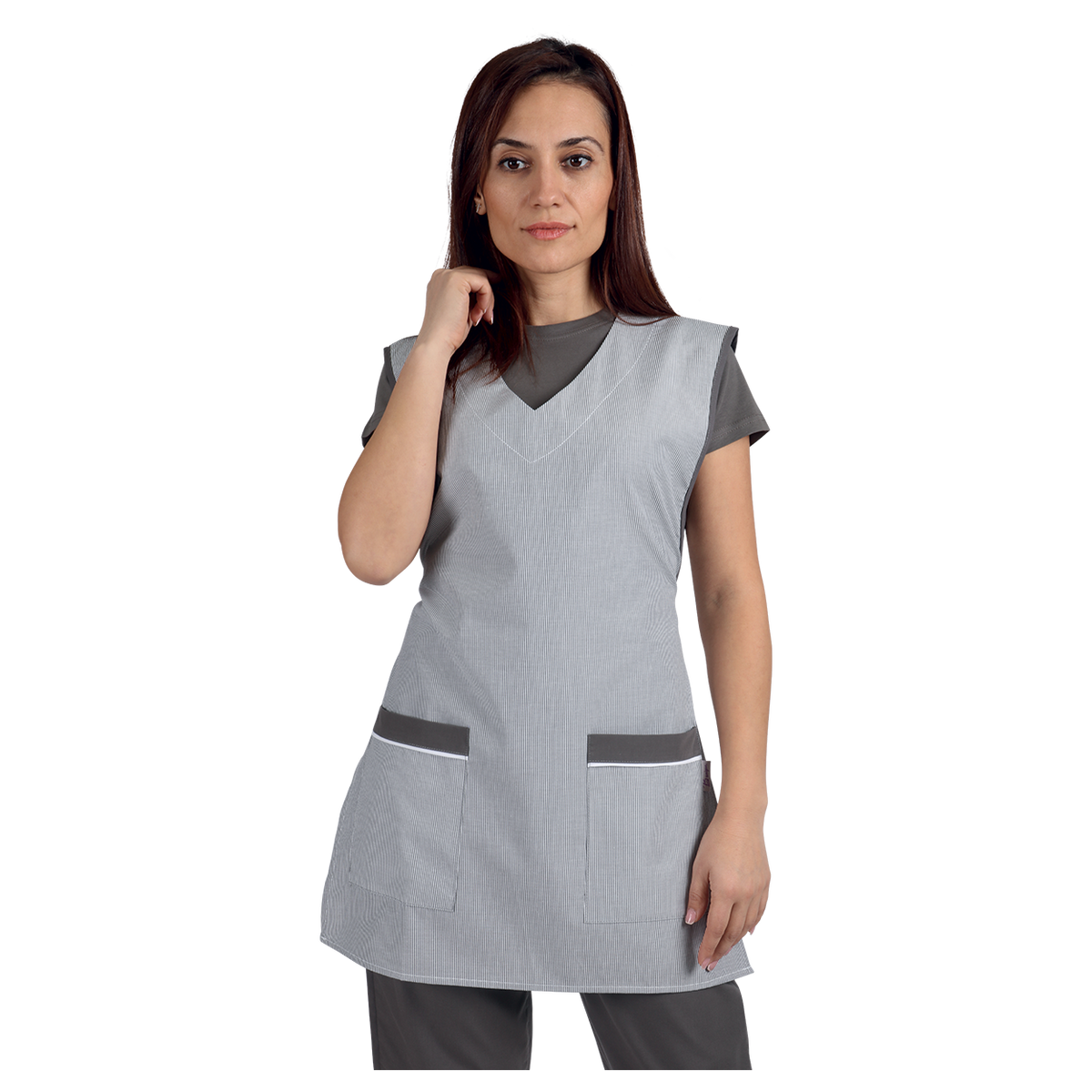 Tunică de lucru pentru femei BEUNIQUE PETIA GREY