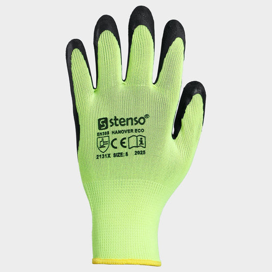 Mănuși acoperite cu latex STENSO HANOVER ECO