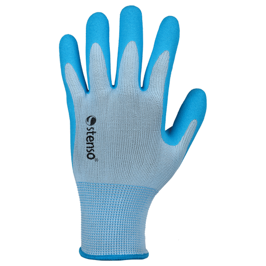 Mănuși imersate în latex STENSO CATTLEY BLUE