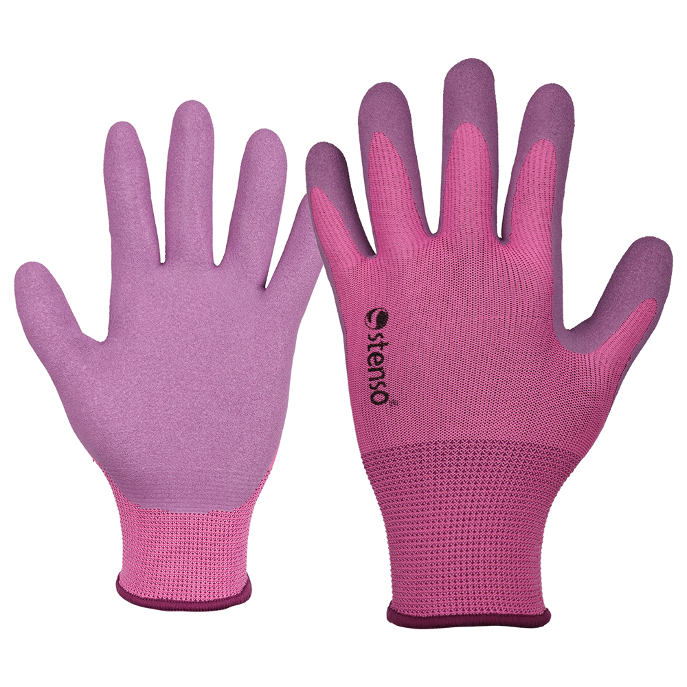 Mănuși înmuiate în latex STENSO CATTLEY PURPLE