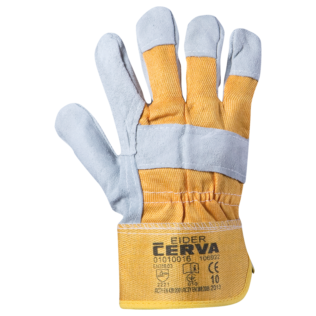 Mănuși din piele și material textil CERVA MIZAR