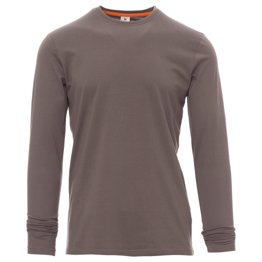 Tricou cu mânecă lungă PAYPER PINETA GRI INCHIS