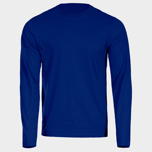Bluza cu mâneca lunga STENSO KAOS ALBASTRU REGAL