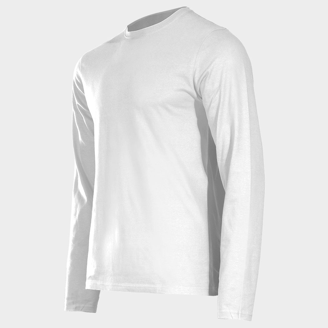Bluza cu mâneca lunga STENSO KAOS ALB