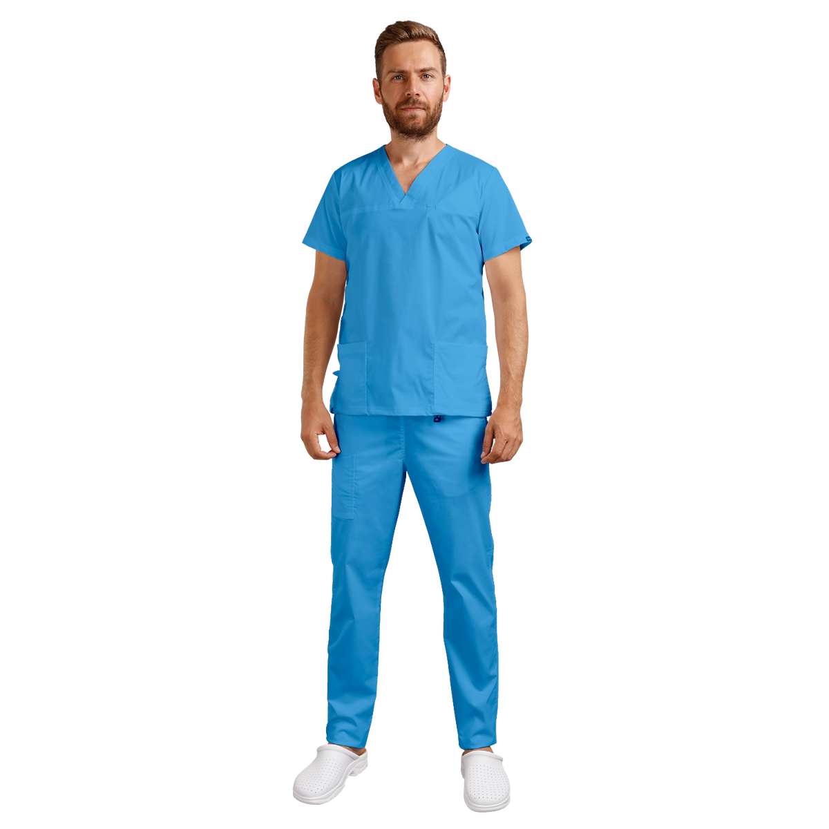 Pantaloni medicali BEUNIQUE TONY ALBASTRU