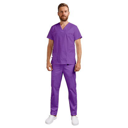 Pantaloni medicali BEUNIQUE TONY VIOLET ÎNCHIS
