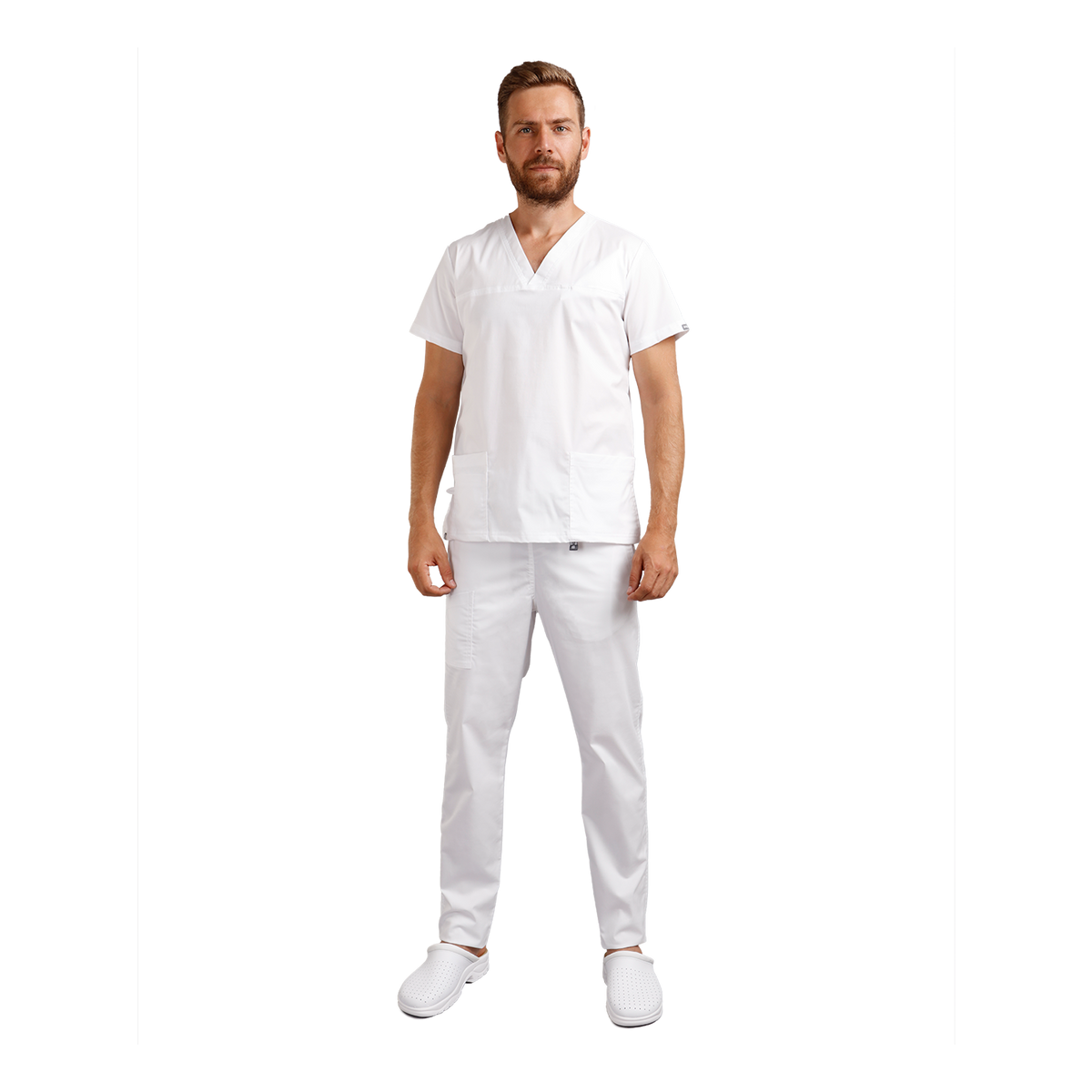 Pantaloni medicali BEUNIQUE TONY ALB