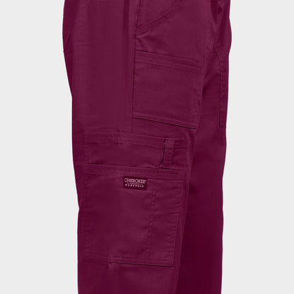 Pantaloni medicali CHEROKEE MR CARGO VIȘINIU WWE4005