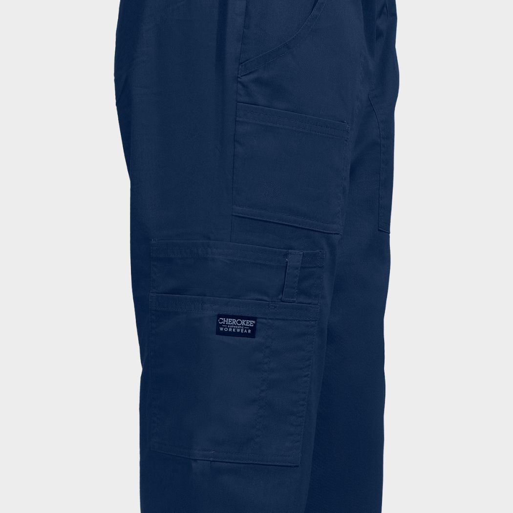 Pantaloni medicali CHEROKEE MR CARGO ALBASTRU ÎNCHIS WWE4005
