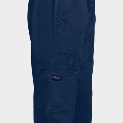 Pantaloni medicali CHEROKEE MR CARGO ALBASTRU ÎNCHIS WWE4005