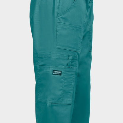 Pantaloni medicali CHEROKEE MR CARGO PETROL DESCHIS WWE4005