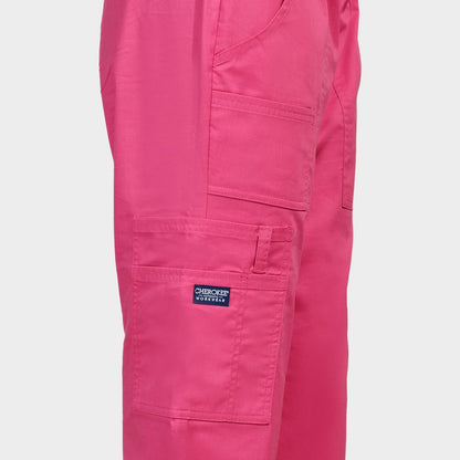 Pantaloni medicali CHEROKEE MR CARGO ROZ WWE4005