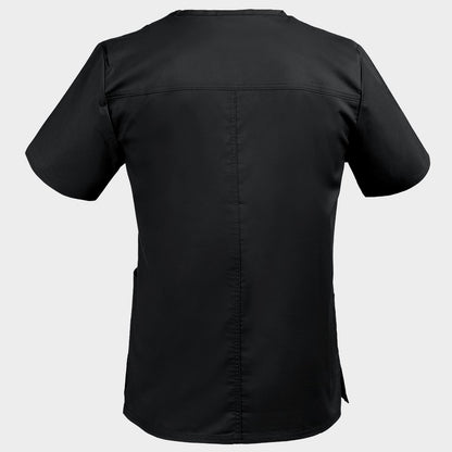 Tunică medicală CHEROKEE V-NECK NEGRU WWE4725