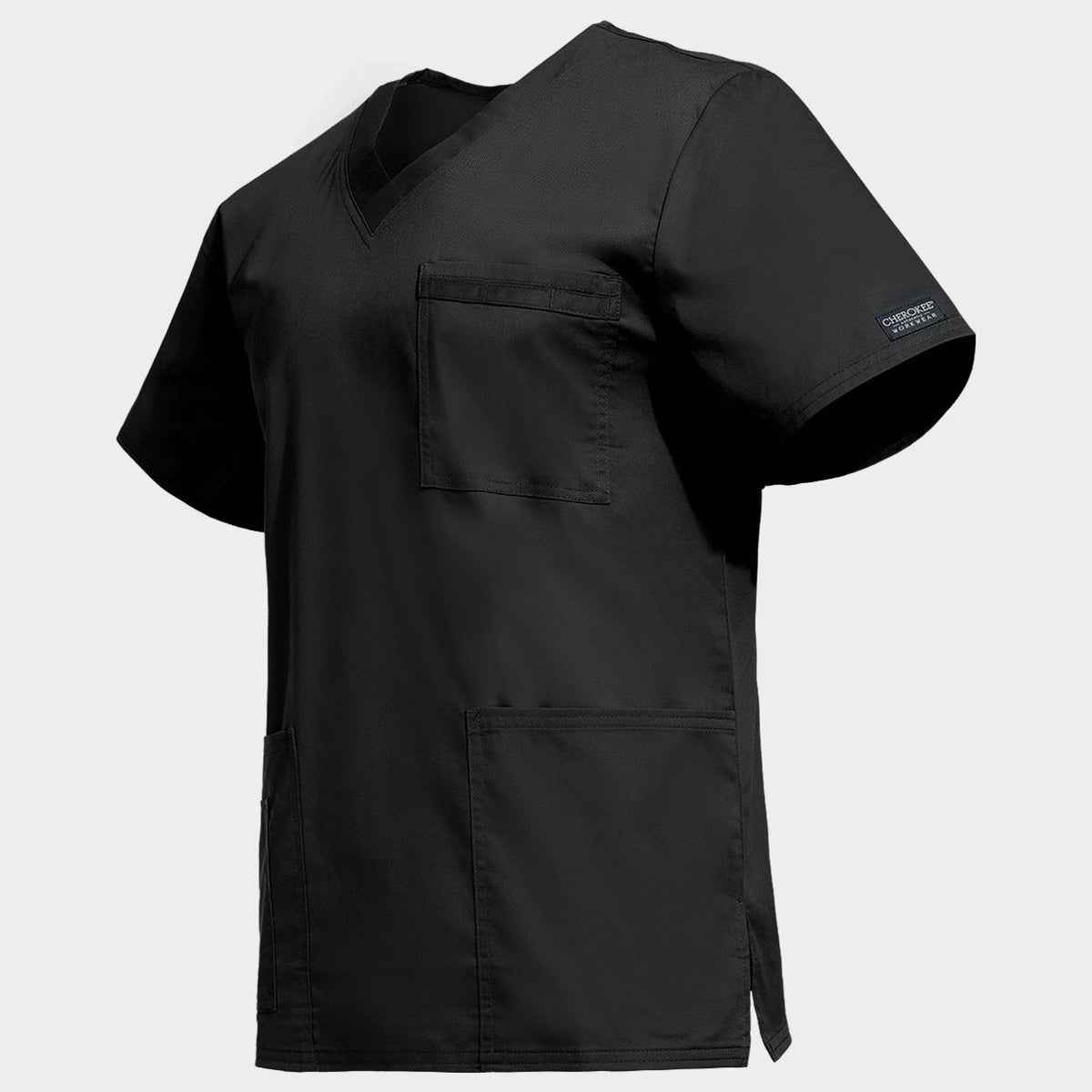 Tunică medicală CHEROKEE V-NECK NEGRU WWE4725