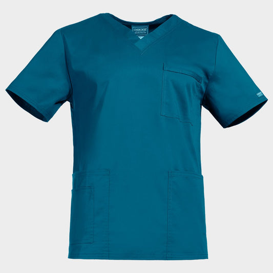 Tunică medicală CHEROKEE V-NECK PETROL WWE4725