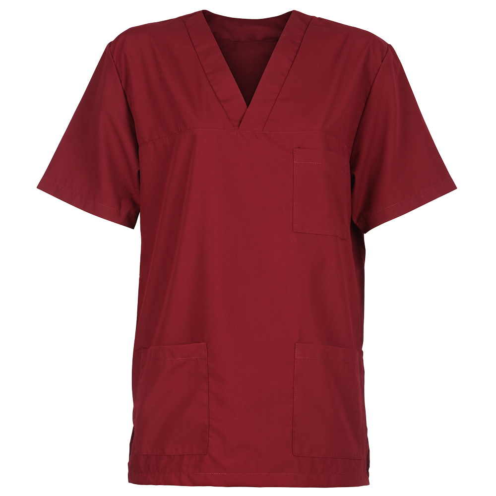 Tunică medicală cu pantaloni M3 BEUNIQUE BORDEAUX