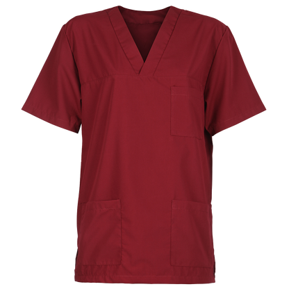 Tunică medicală cu pantaloni M3 BEUNIQUE BORDEAUX