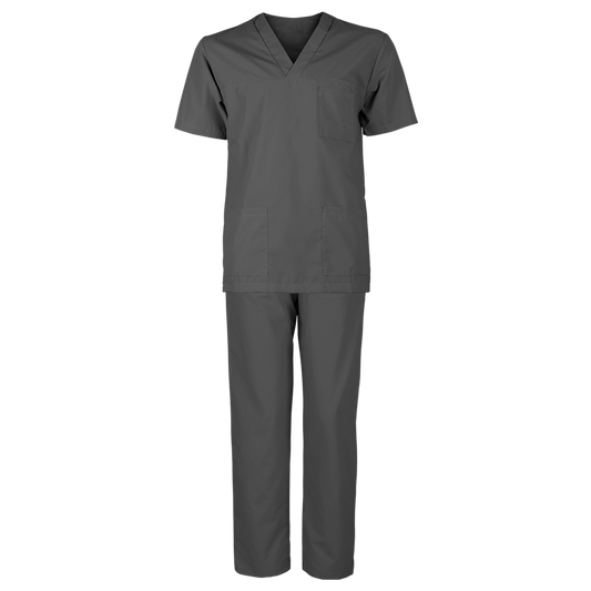 Costum medical unisex M3 BEUNIQUE GRI INCHIS