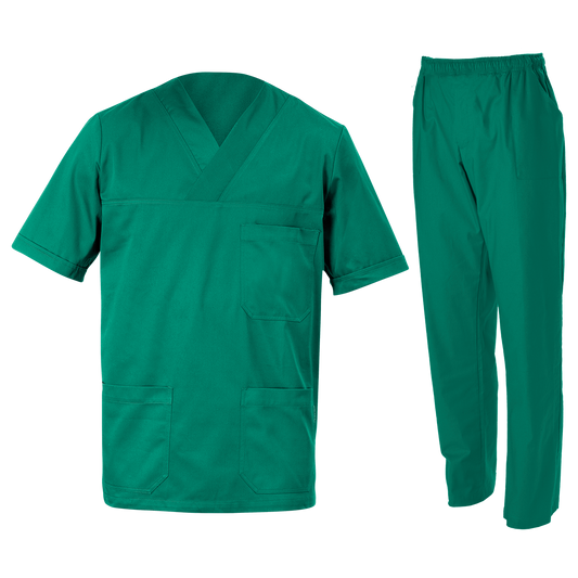 Tunică medicală cu pantaloni M3 BEUNIQUE VERDE
