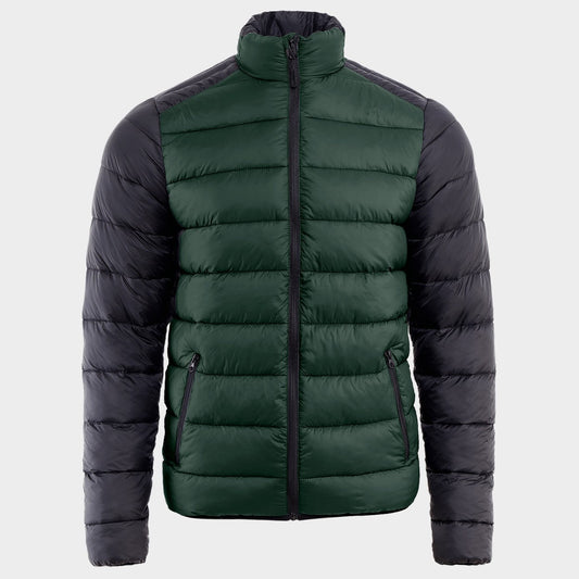 Jachetă pentru bărbați STENSO PULSE VERDE/NEGRU