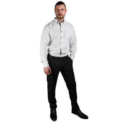 Cămașă pentru bărbați BEUNIQUE ALBERTO ALB