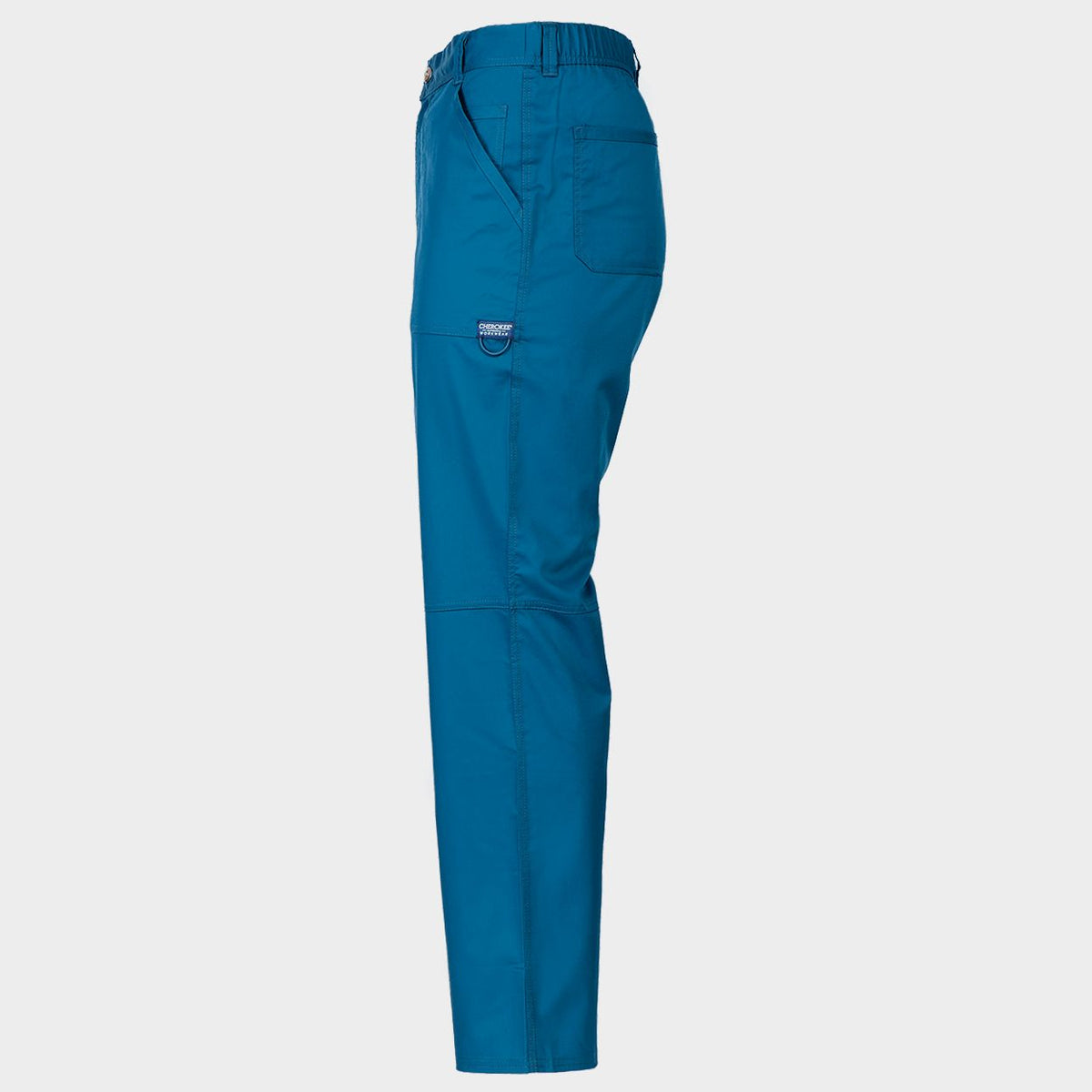 Pantaloni medicali de bărbat CHEROKEE MR TAPERED CARIBBEAN BLUE WWE140