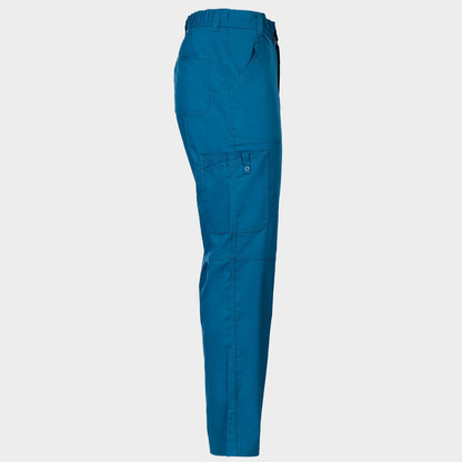 Pantaloni medicali de bărbat CHEROKEE MR TAPERED CARIBBEAN BLUE WWE140