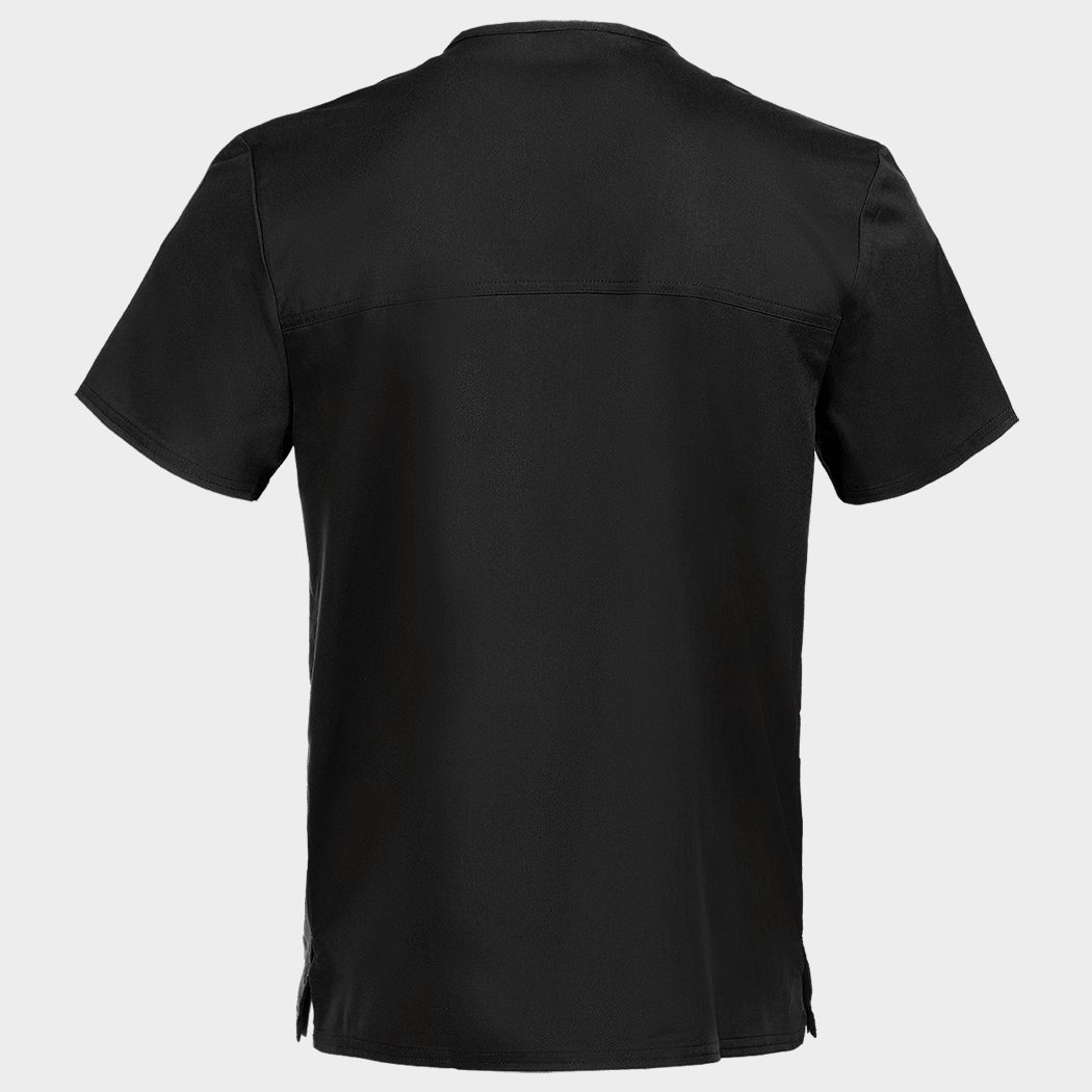 Tunică medicală de bărbat CHEROKEE V-NECK NEGRU WWE670